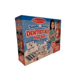 Melissa & Doug Super Smile Dentist Kit With Pretend Play Set-25 Toy pieces